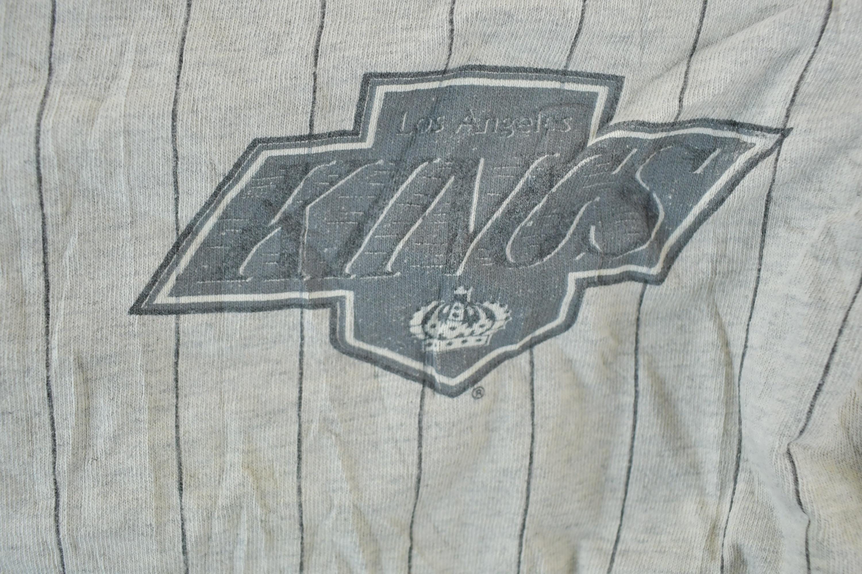 Vintage 80s NHL Los Angeles Kings Striped Jersey