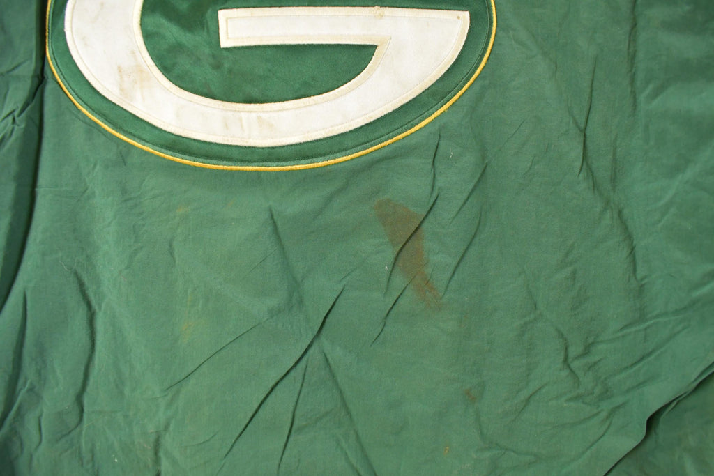 Vintage 1990s Green Bay Packers NFL Starter Anorak Puffer Jacket Men's XL