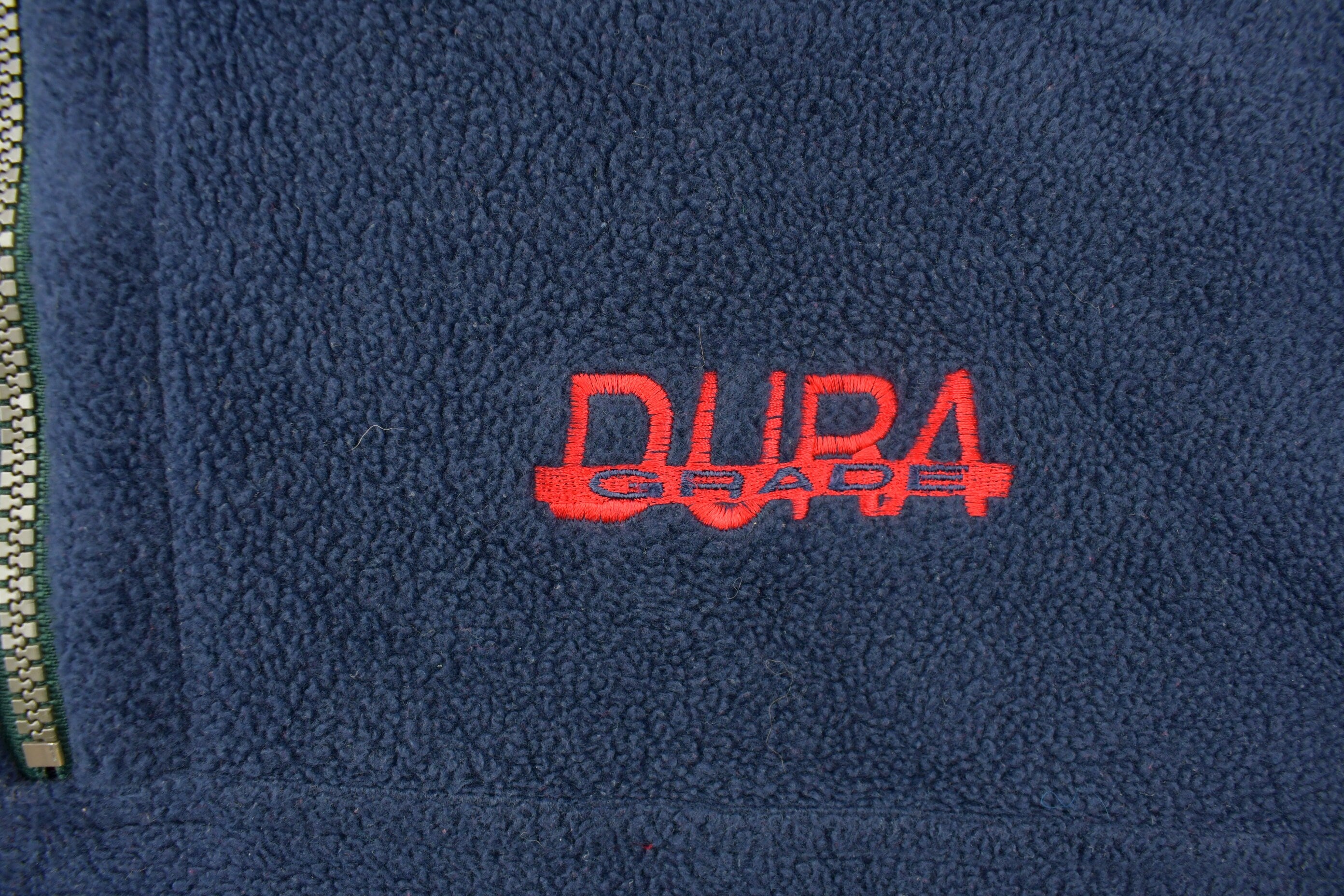 Vintage 1990s Dura Grade Fleece Quarter Zip Sweater  Outdoorsman  90s Sweater  Streetwear  Hiking  Fleece Zip up  Fleece Pullover