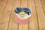 Vintage 1990s Colonial American USA Patriotic Hat