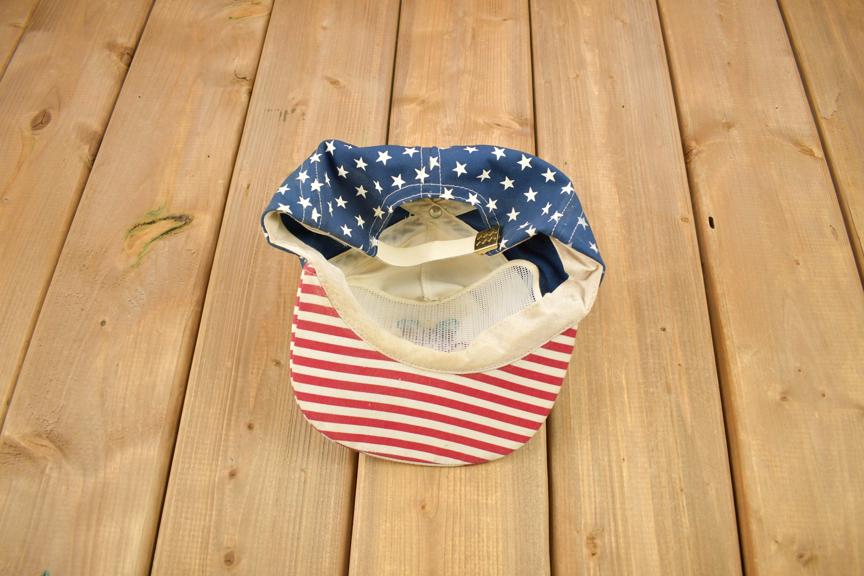 Vintage 1990s Colonial American USA Patriotic Hat
