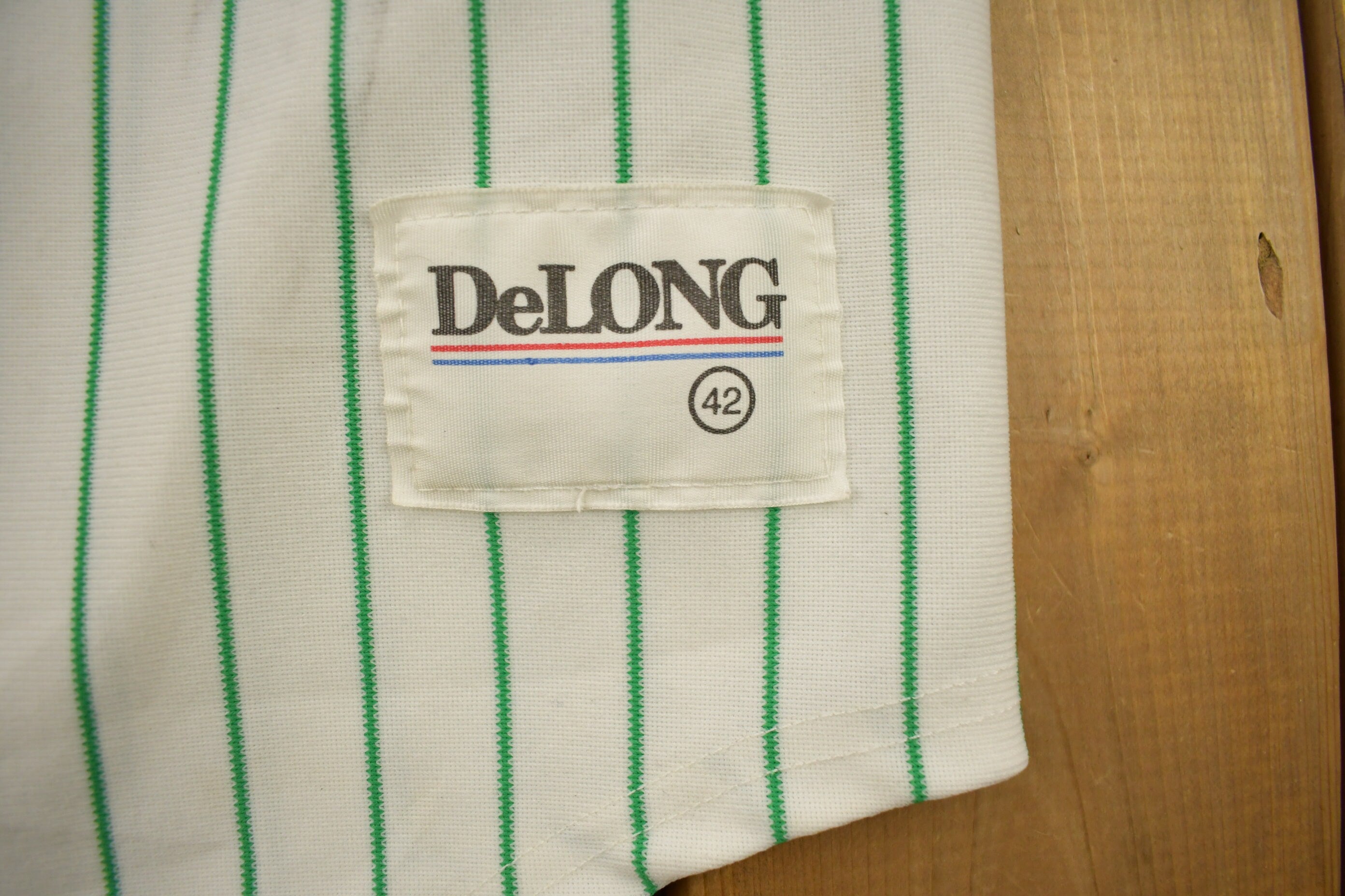 Vintage 1990s Wedgewood Pizza Baseball Style Delong #14 Jersey