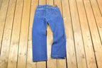 Vintage 1990s Lee Denim Jeans Size 28x28 / Vintage Denim / Vintage Levis / Made In USA / Retro Jeans