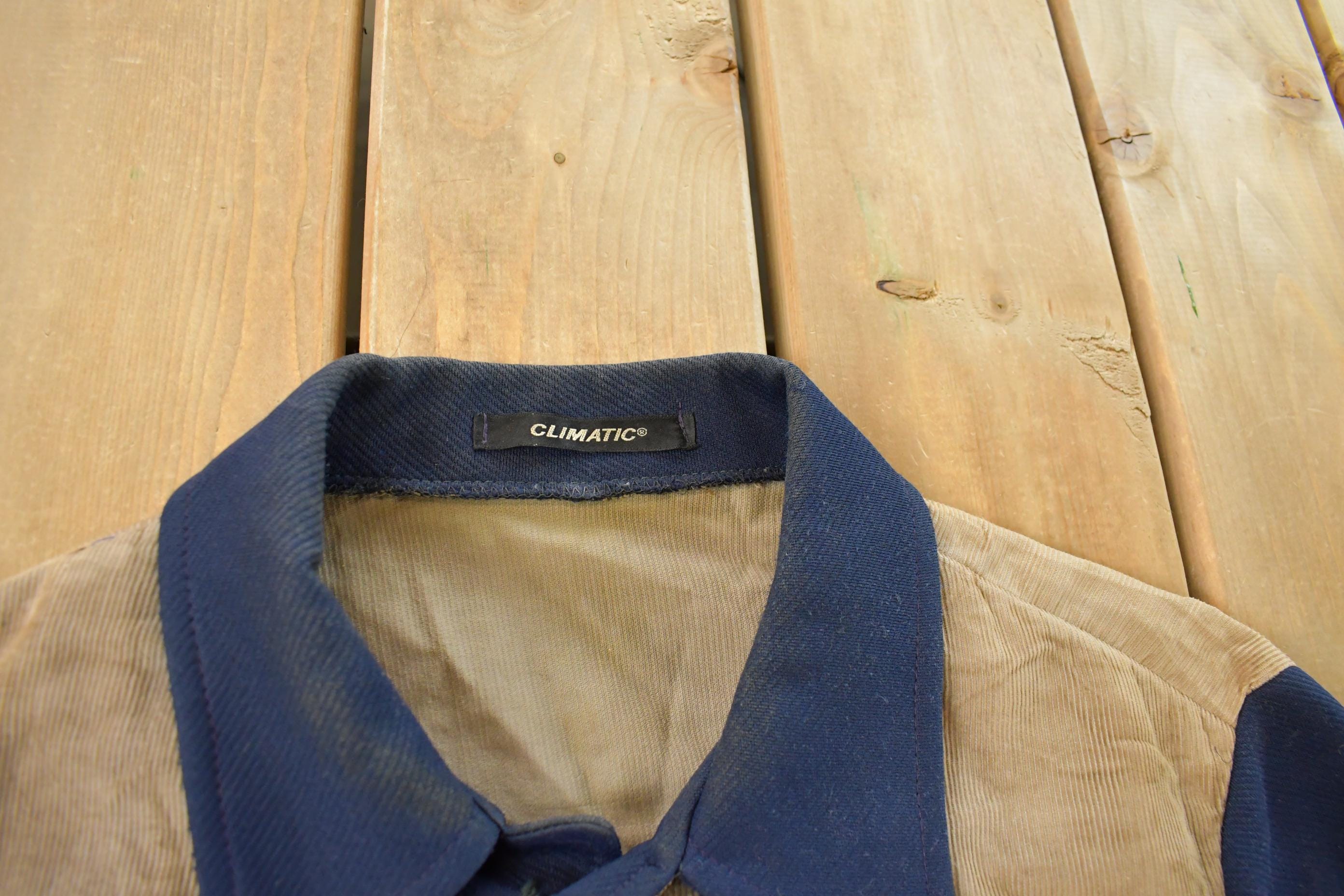 Vintage 1970s Corduroy Button Up Shacket Men's Medium