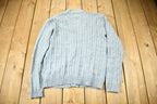 Vintage 1980s Mervyns Men's Collection Cable Knit Cardigan Sweater