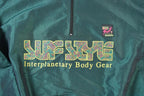Vintage 1990s Surf Style Quarter Zip Super Light Windbreaker Spring Jacket