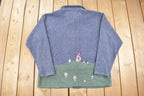 Vintage 1990s Cute Button Up Sweater