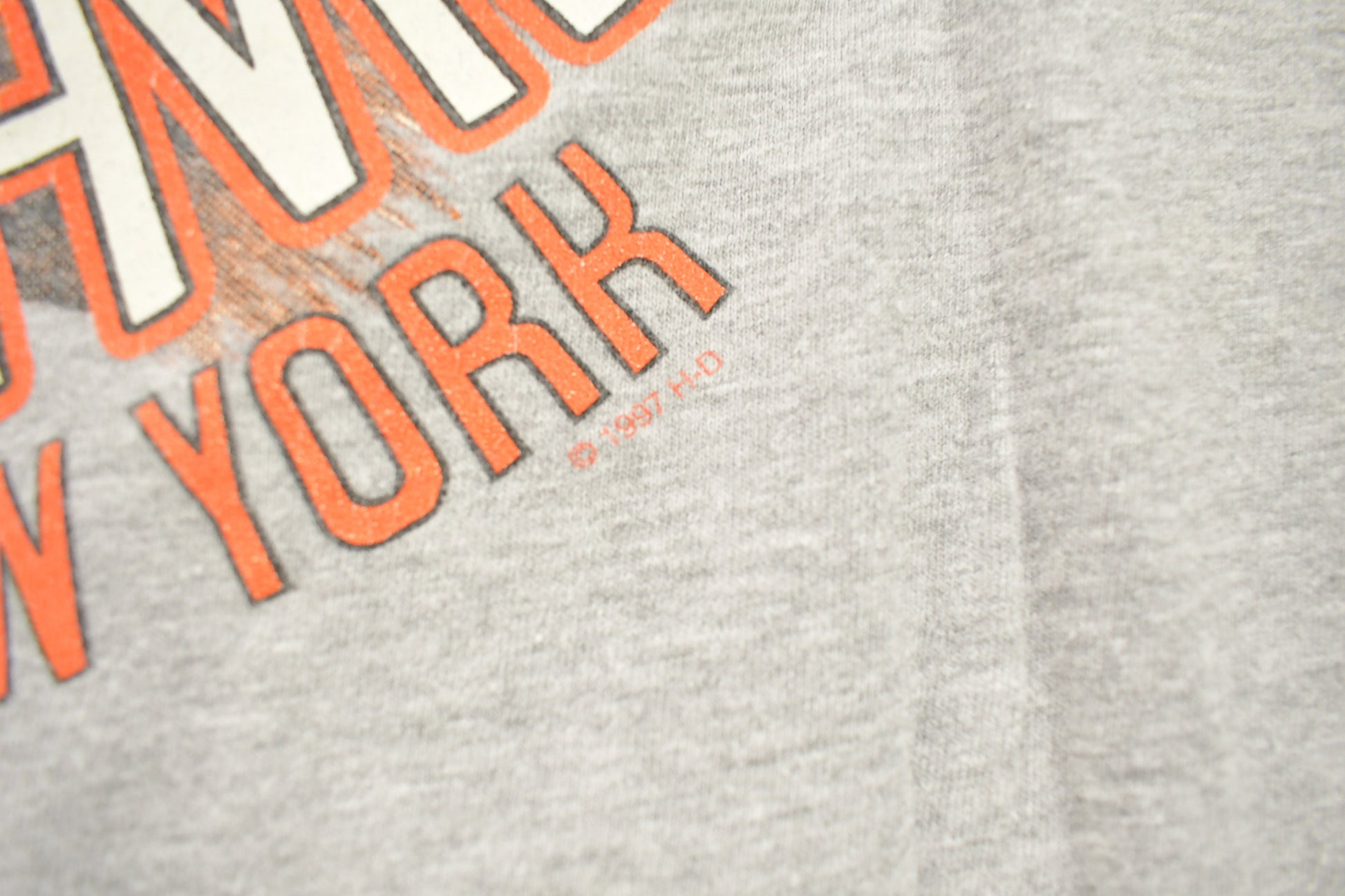 Vintage 1997 Harley Davidson Buffalo New York Screamin Eagle Graphic T-Shirt