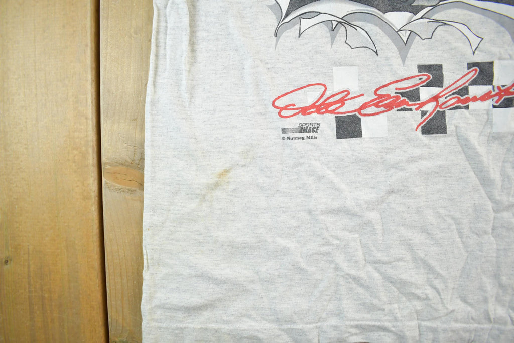 Vintage 1990s NASCAR Dale Earnhardt Intimidator Racing T-Shirt Men's XL / Single Stitch / Racing Tee / 90s Streetwear / Made in USA