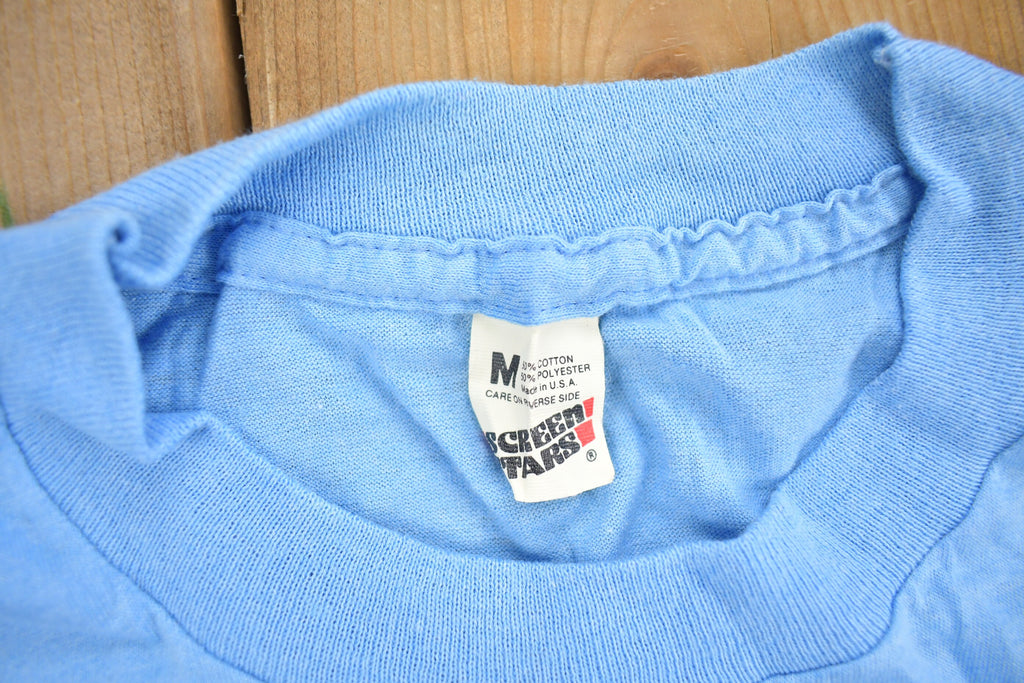Vintage 1980s Ken-Rock Umpire Graphic T Shirt