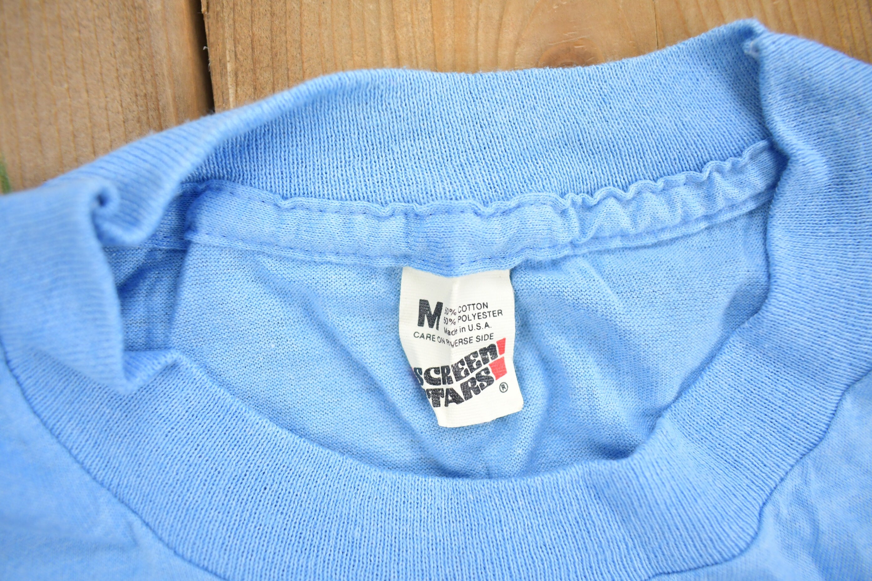 Vintage 1980s Ken-Rock Umpire Graphic T Shirt