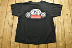 Vintage 90's Harley Davidson Motorcycles 3D Emblem Eye Of The Eagle Specialties T-Shirt