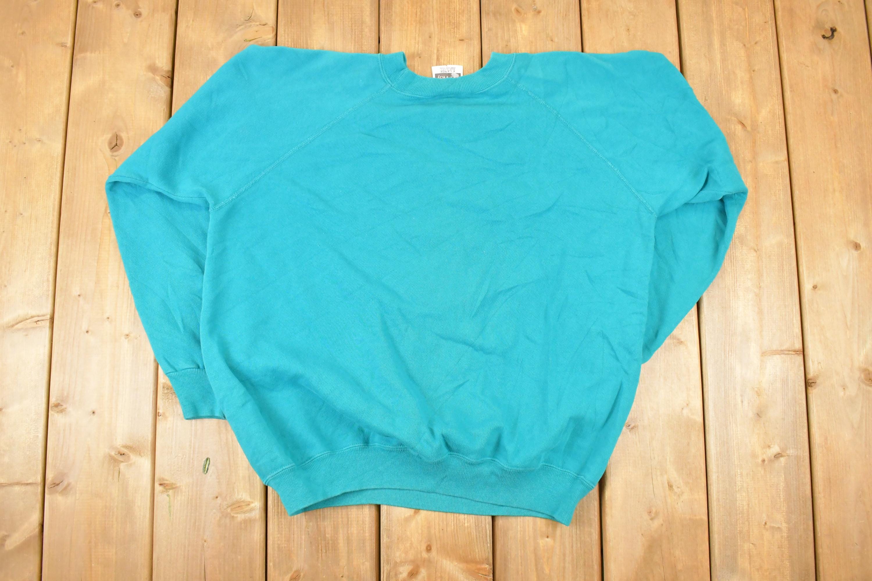 Vintage 1990s Hanes Her Way Cute Bunny Graphic Print Crewneck Sweatshirt Women's XL
