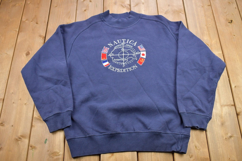 Vintage 1990s Nautica Expedition Crewneck Sweatshirt