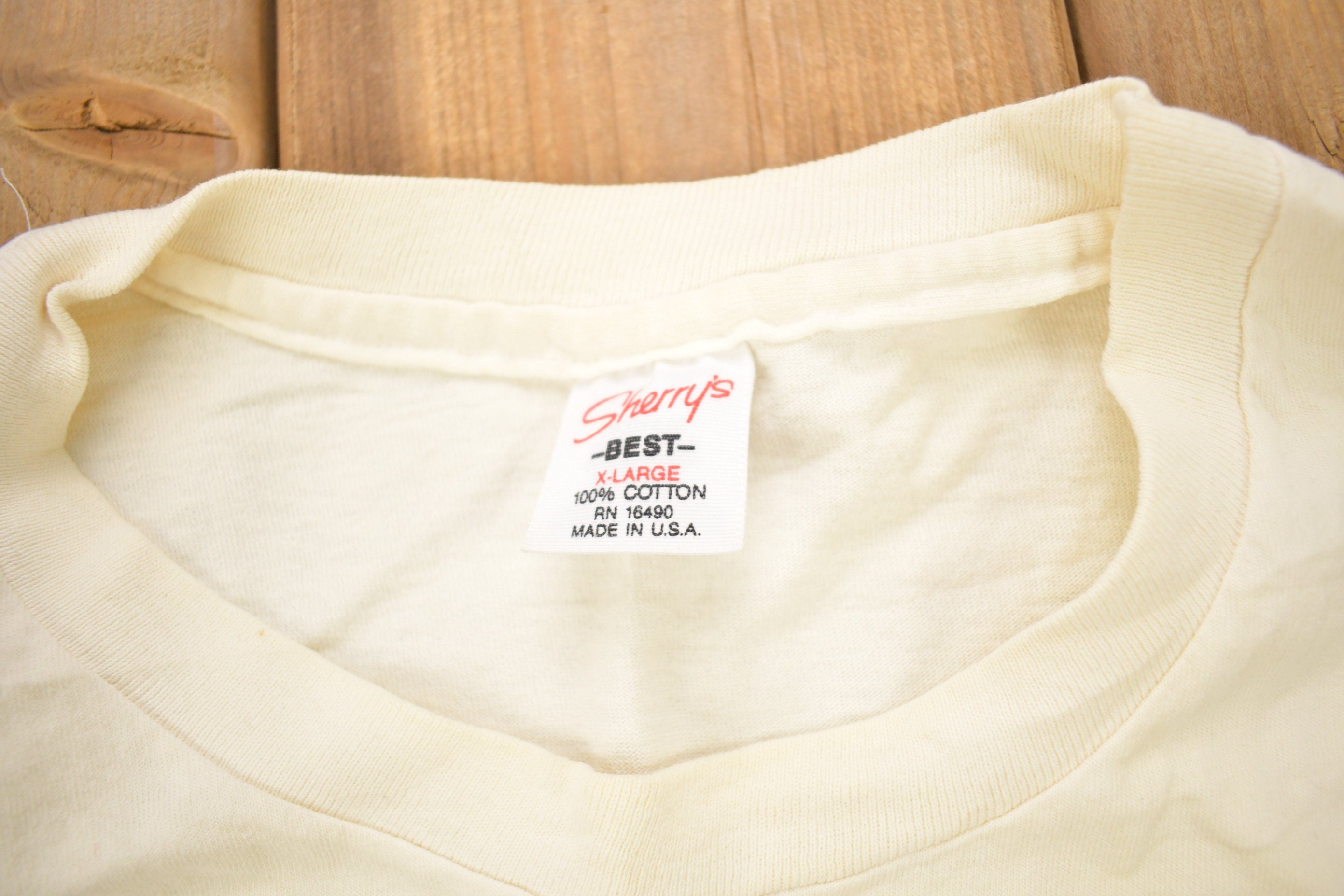 Vintage 1980s Mickey & Minnie Mouse Overland Outfitters Scioto Hills Graphic T-Shirt