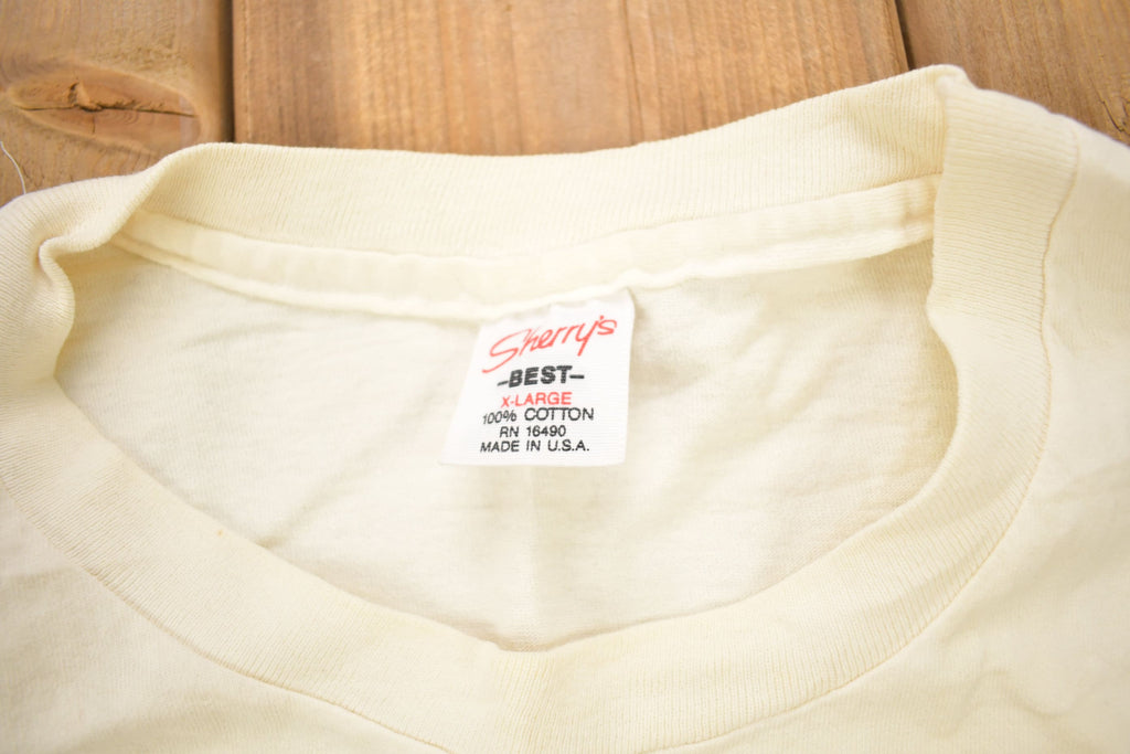 Vintage 1980s Mickey & Minnie Mouse Overland Outfitters Scioto Hills Graphic T-Shirt / 90s Graphic Tee / Made In USA / Single Stitch