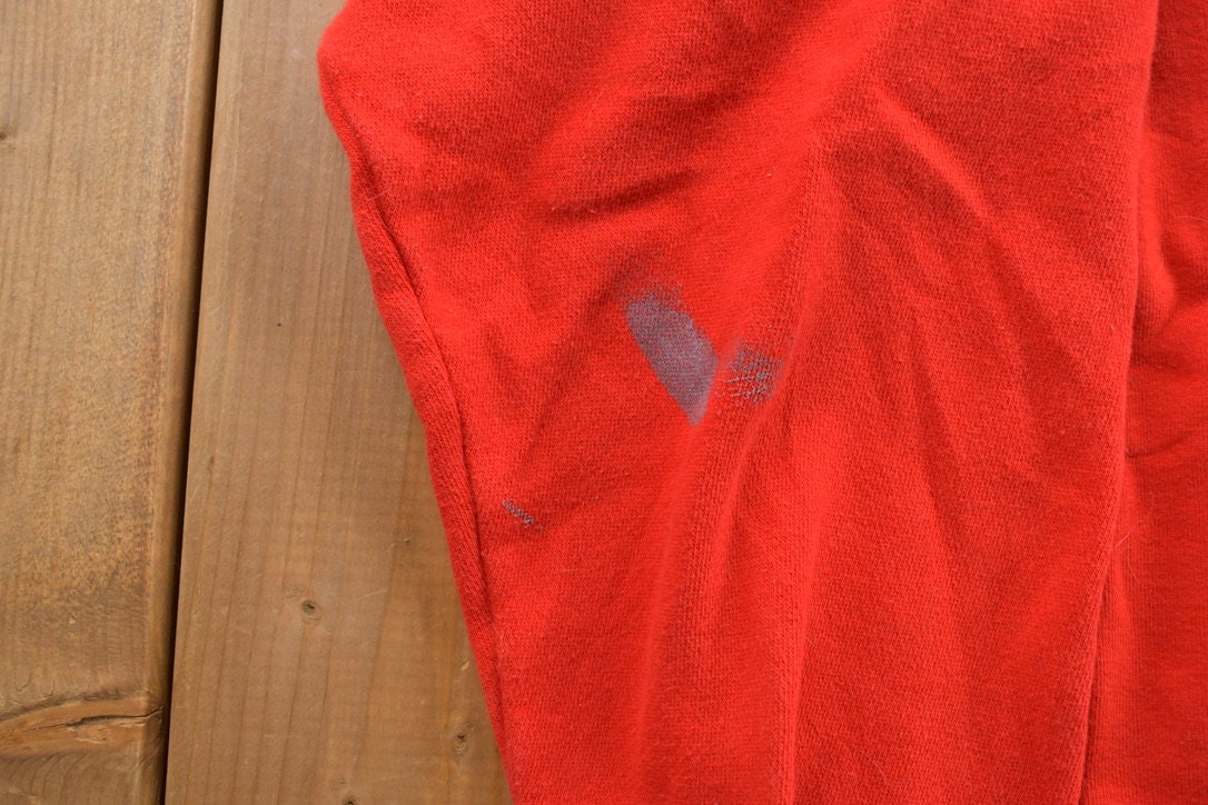 Vintage University Of Nebraska Collegiate Nine Ounce Technical Fleece Crewneck