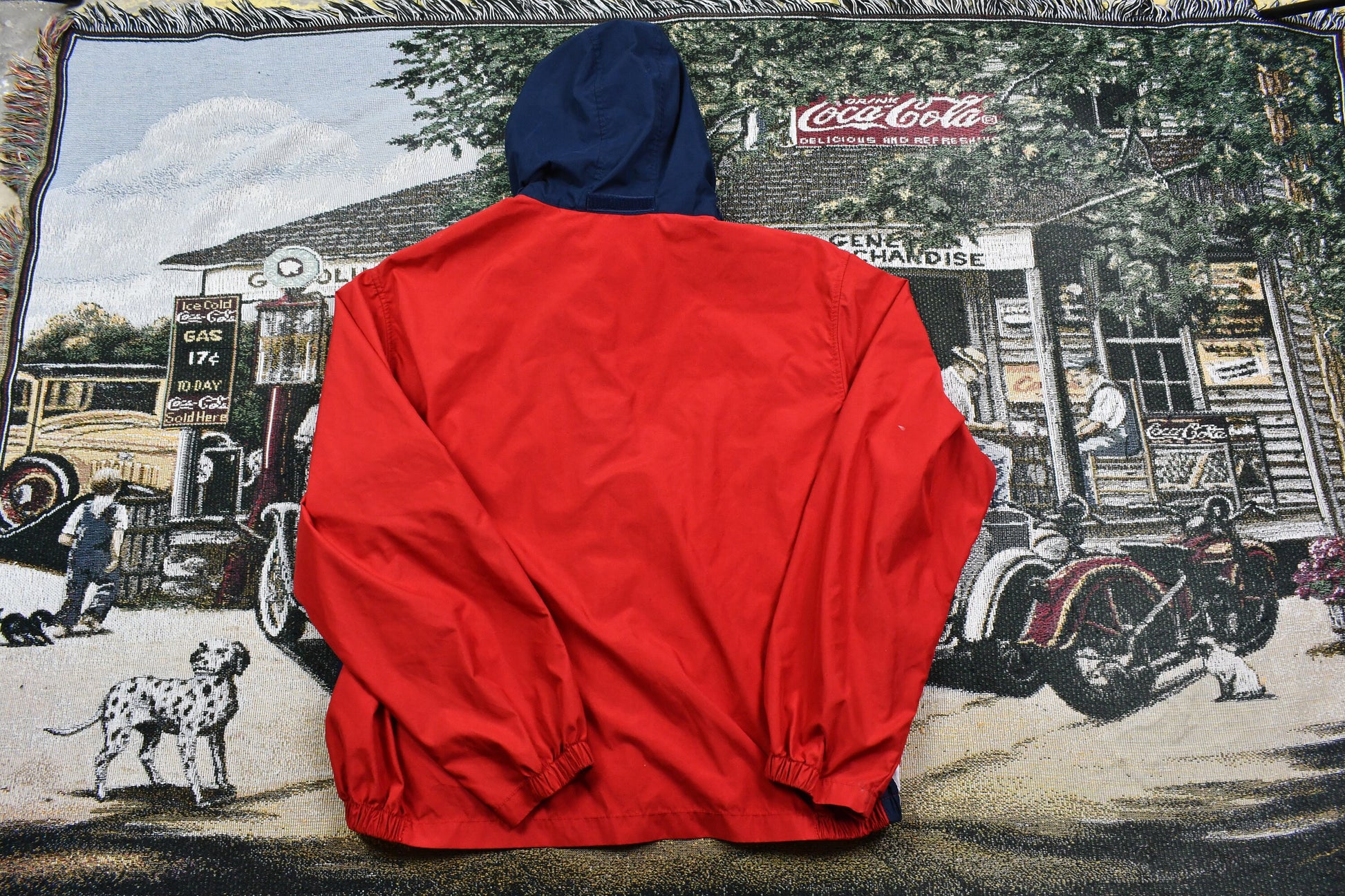 Vintage 1990s Tommy Hilfiger Full Zip Windbreaker