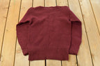 Vintage 1940s Montgomery Ward Wool Knit Sweater Men's S