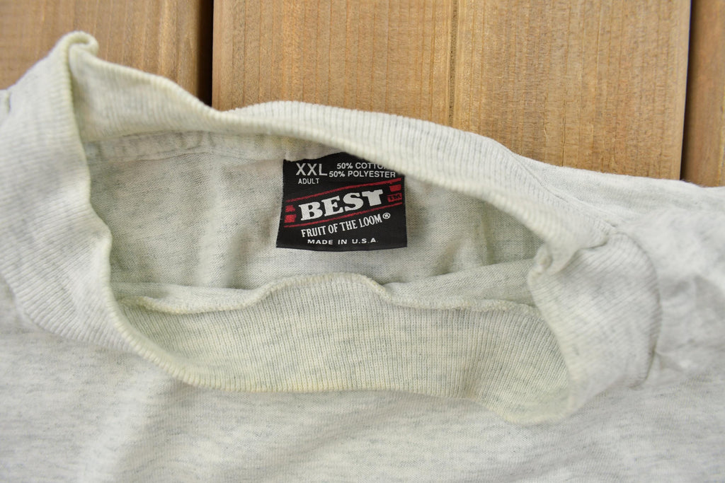 Vintage 1990s The Story Of Man  Jesus Cross  Church  Graphic T-Shirt  Vintage T Shirt  Streetwear  Graphic Tee  Made In USA
