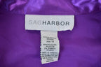Vintage 1990s Silk Look Sag Harbour Button Up Shirt