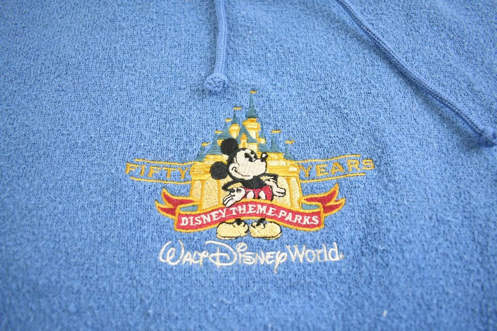 Vintage 1990s Mickey Mouse Disney World Embroidered Crewneck