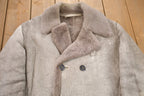 Vintage 1980s Woman's Shearling Leather Coat