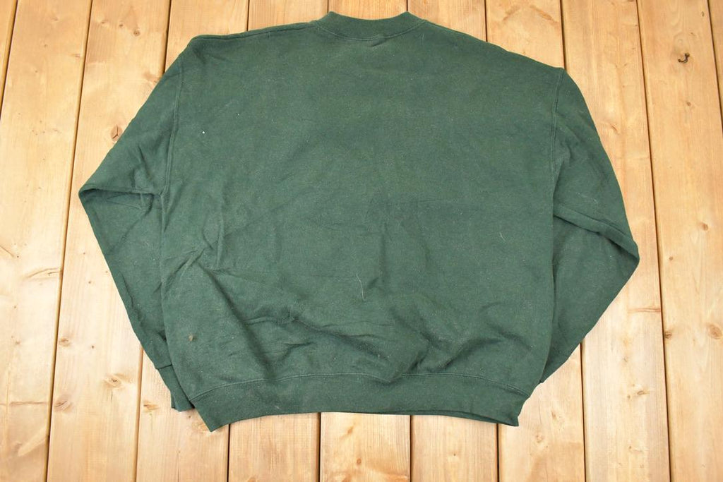 Vintage 1990s Minnesota Big M Teddy Bear Graphic Print Crewneck Sweatshirt Mens XL