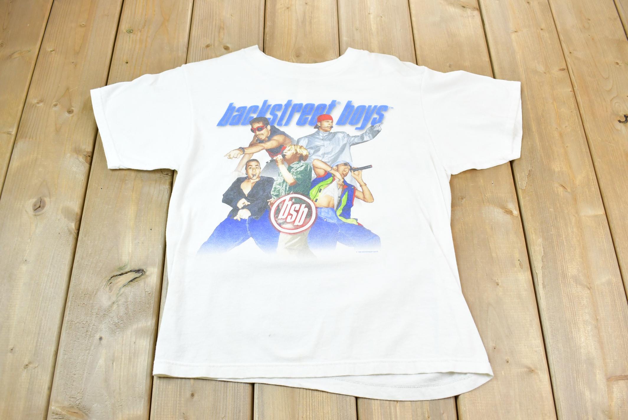 Vintage 1999 Backstreet Boys Into The Millennium Tour Graphic T-Shirt