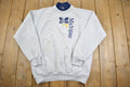 Vintage 1990s University Of Michigan Crewneck Made In USA - Large