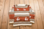 Vintage Knitted Machupiccu Sweater
