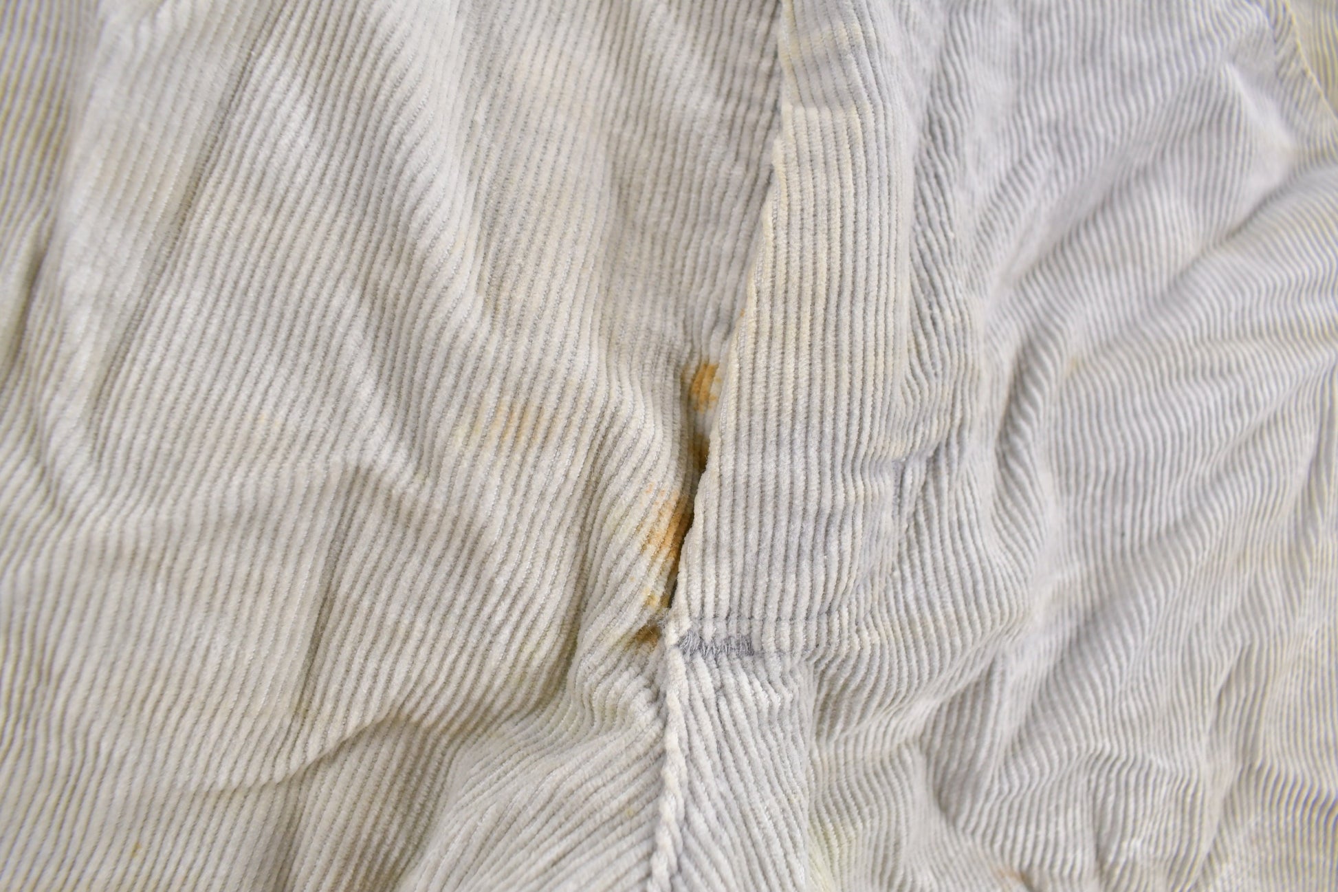 Vintage 1970s Wrangler Grey Corduroy Pants Size 28 x 31