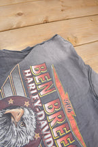 Vintage 1993 Ben Breece Harley Davidson Ottawa Ohio T-Shirt