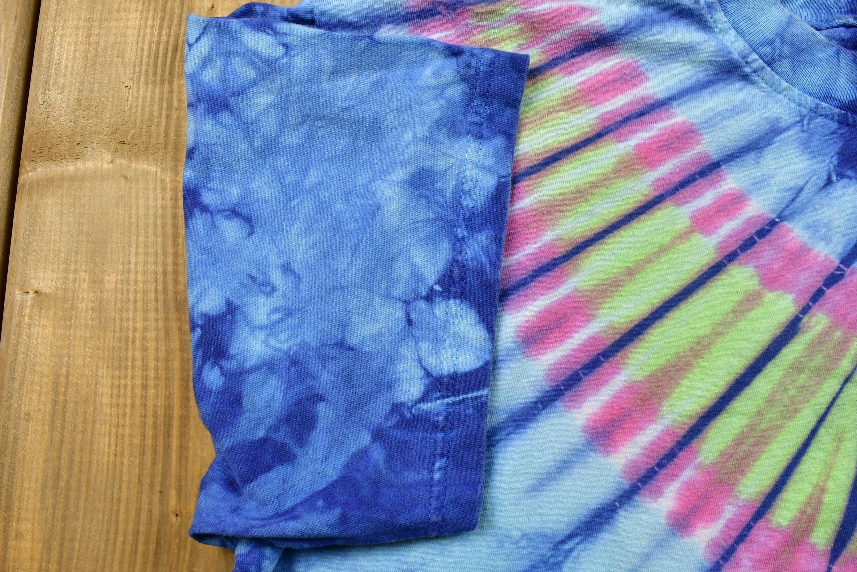 Vintage Tie Dye Short Slevve T-Shirt