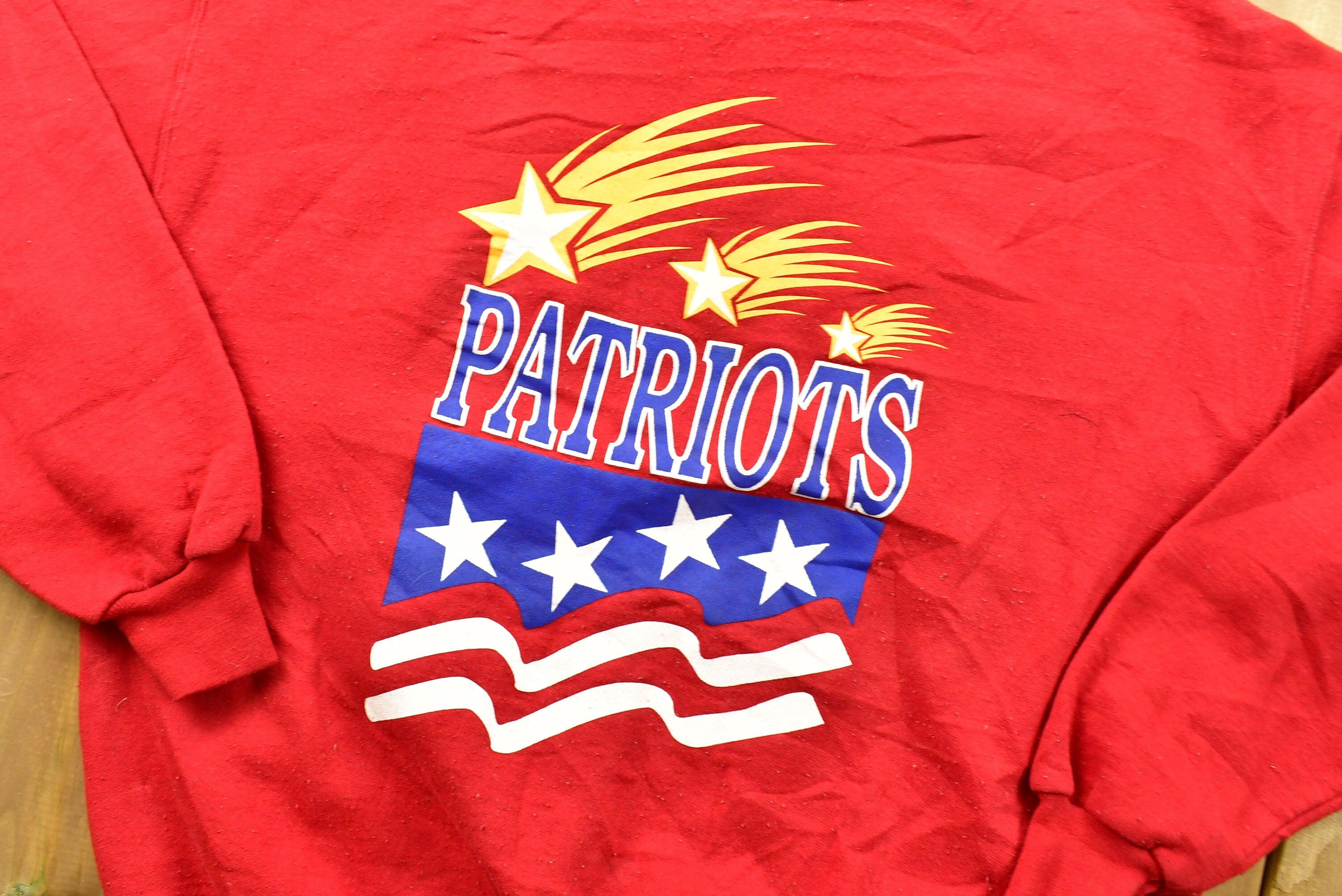 Vintage 1990's #1 NMS Band Patriots Crewneck Sweatshirt