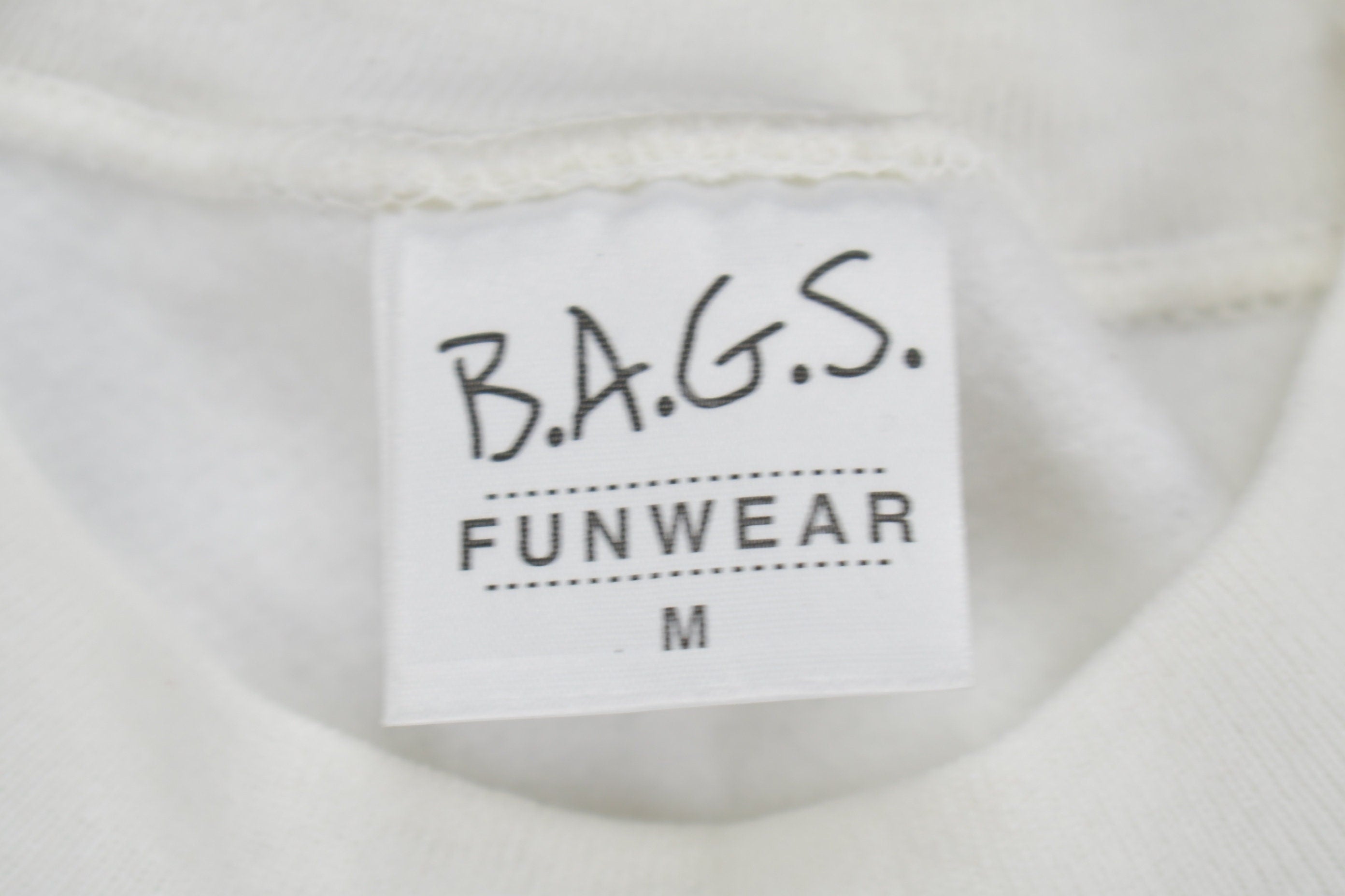 Vintage 1990s Blank White Crewneck Sweatshirt