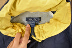 Vintage 1990s Nautica Full Zip Windbreaker Jacket Men's Medium