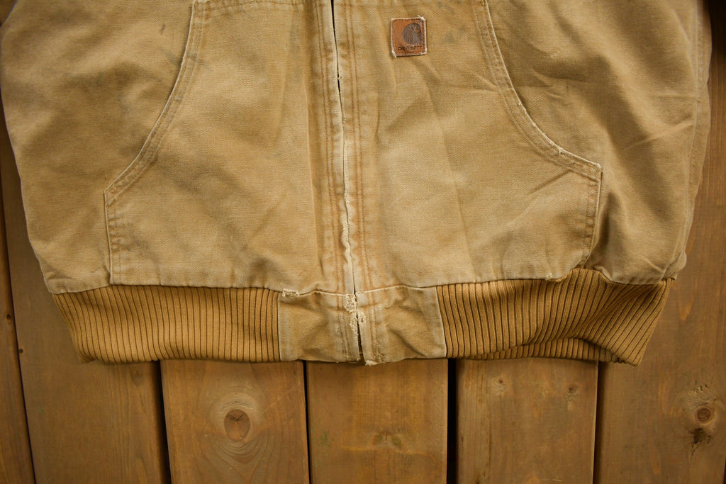 Vintage 1990s Carhartt Jacket Embroidered