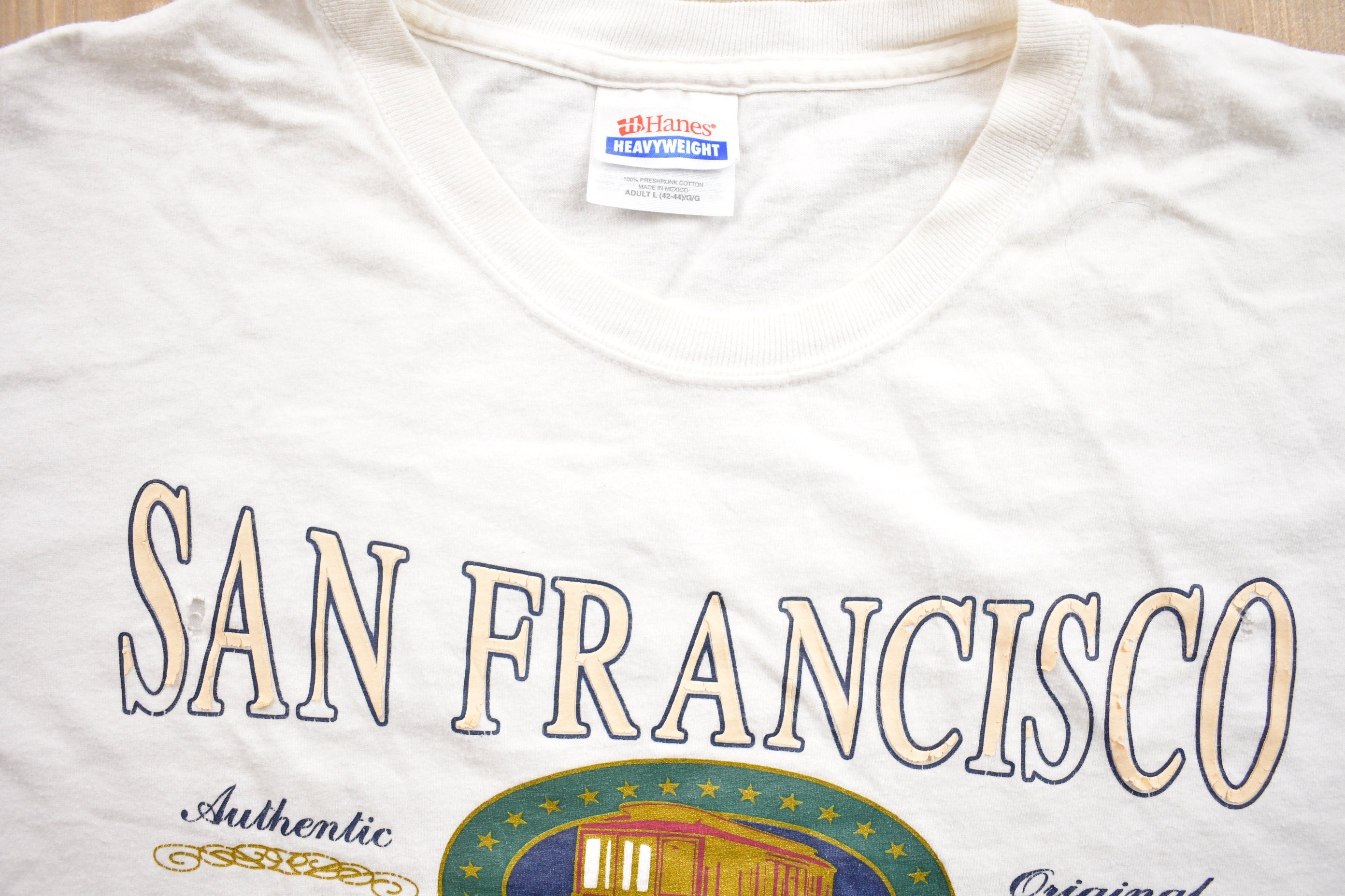 Vintage 1990s Hanes San Francisco Souvenir T Shirt