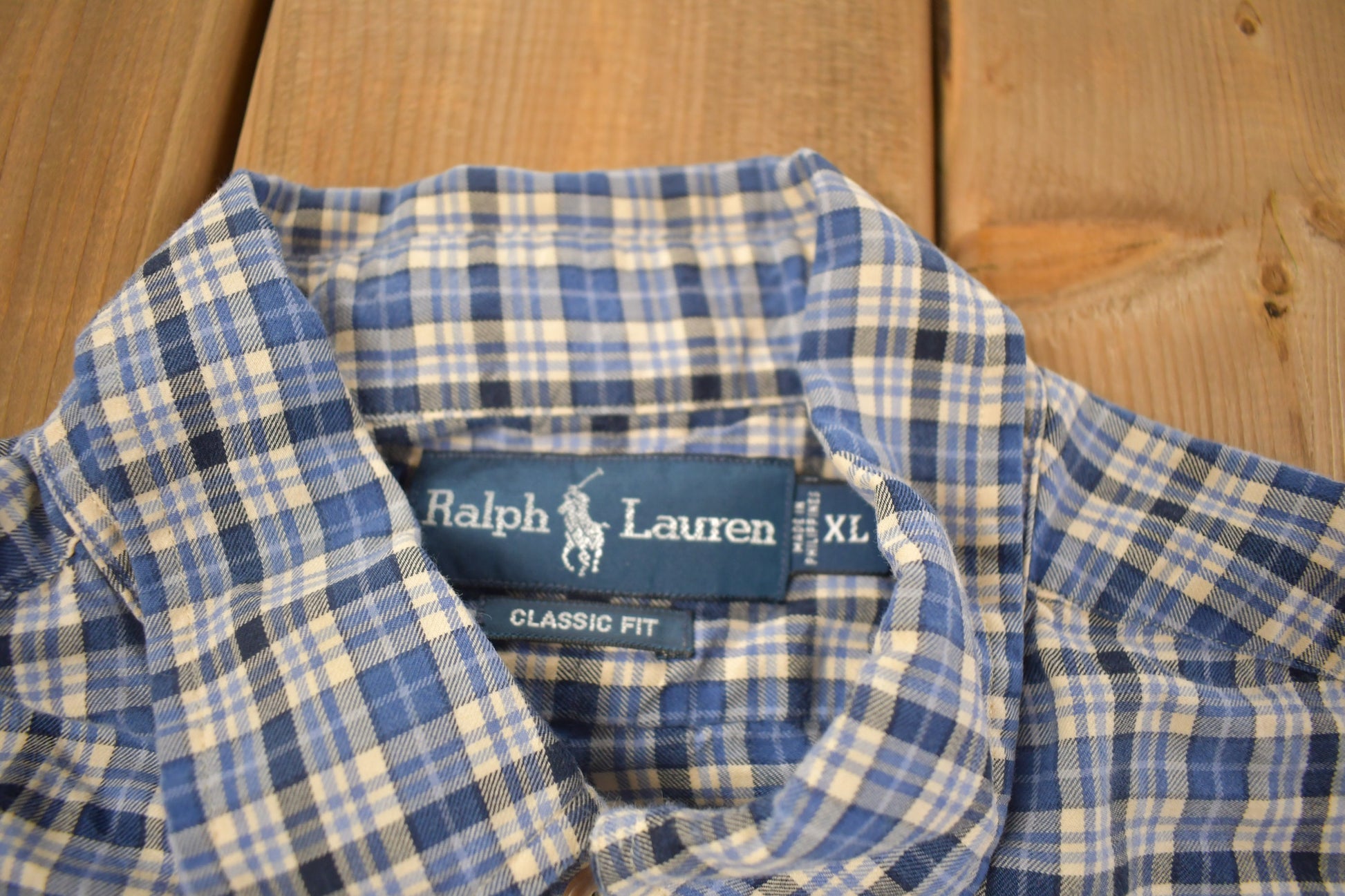 Vintage 1990s Vintage Ralph Lauren Plaid Button Up Shirt