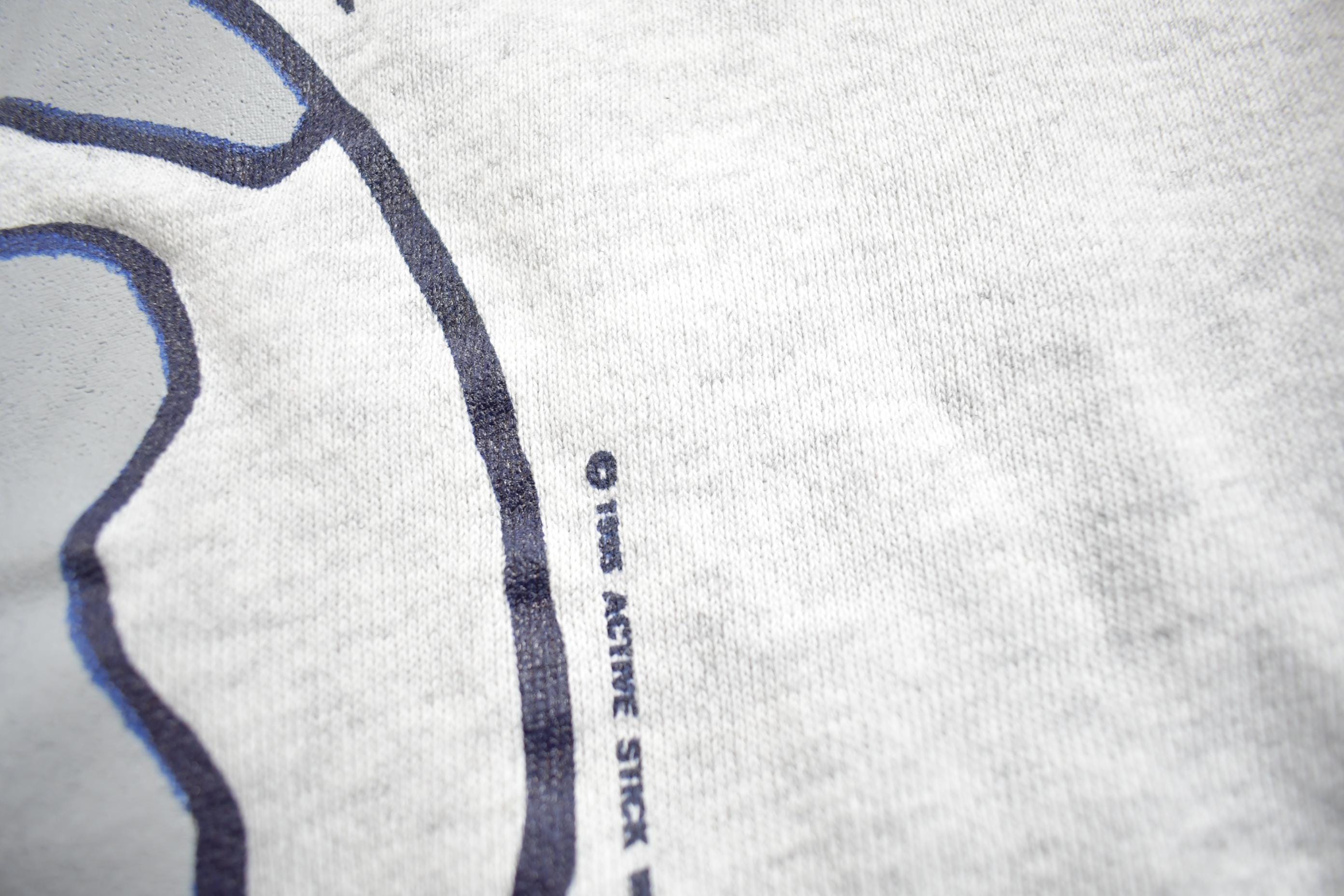 Vintage 1995 Active Stickwear Crewneck Sweatshirt Made In USA