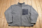 Vintage 1990s Columbia Fleece Zip Up Sweater