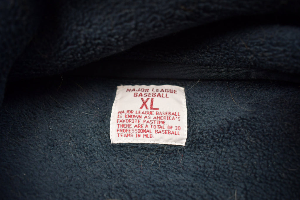 Vintage 1998 New Yankees MLB Heavy Weight Quarter Zip Fleece Sweater