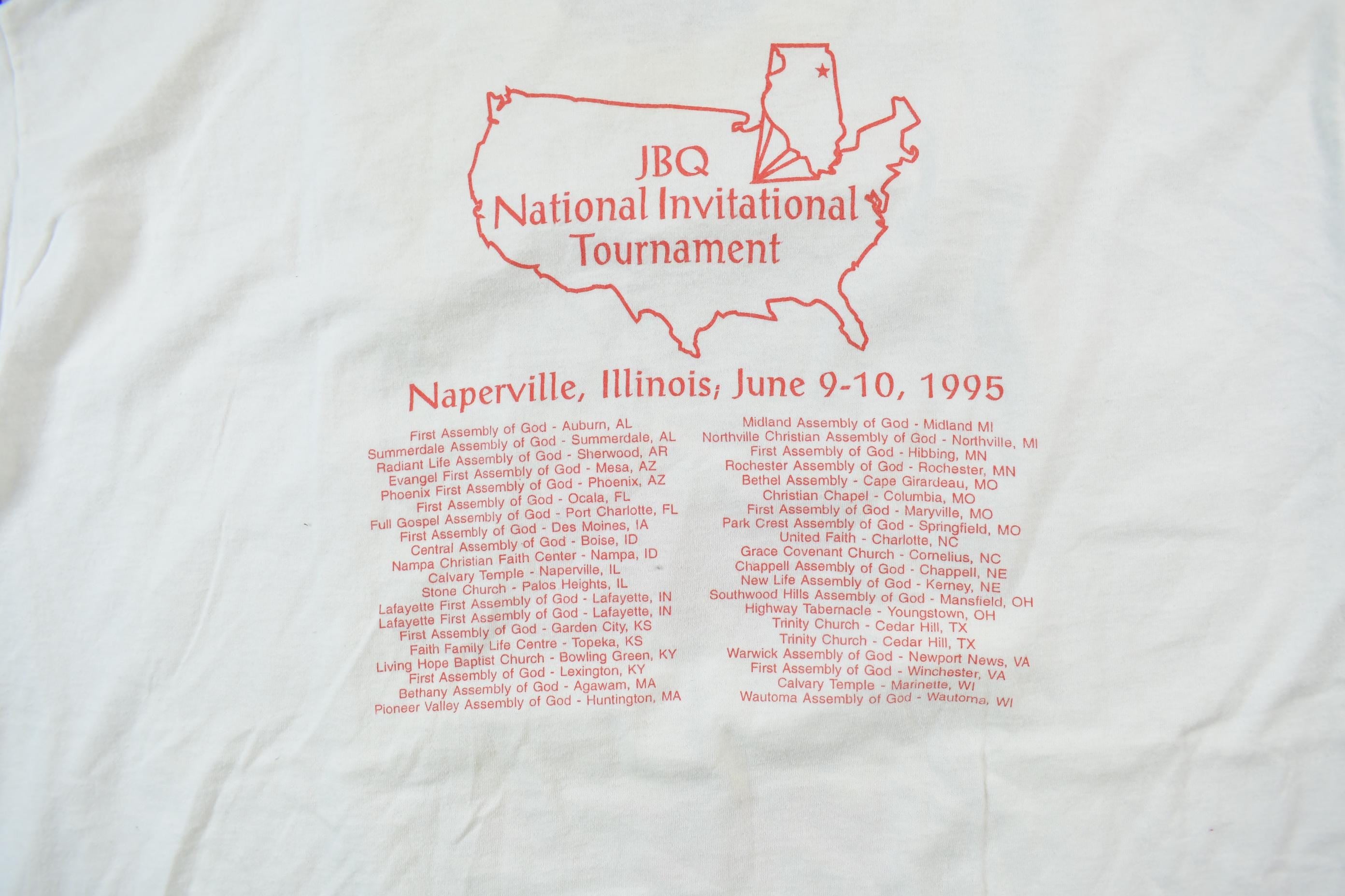 Vintage 1990s JBQ Blank T-Shirt
