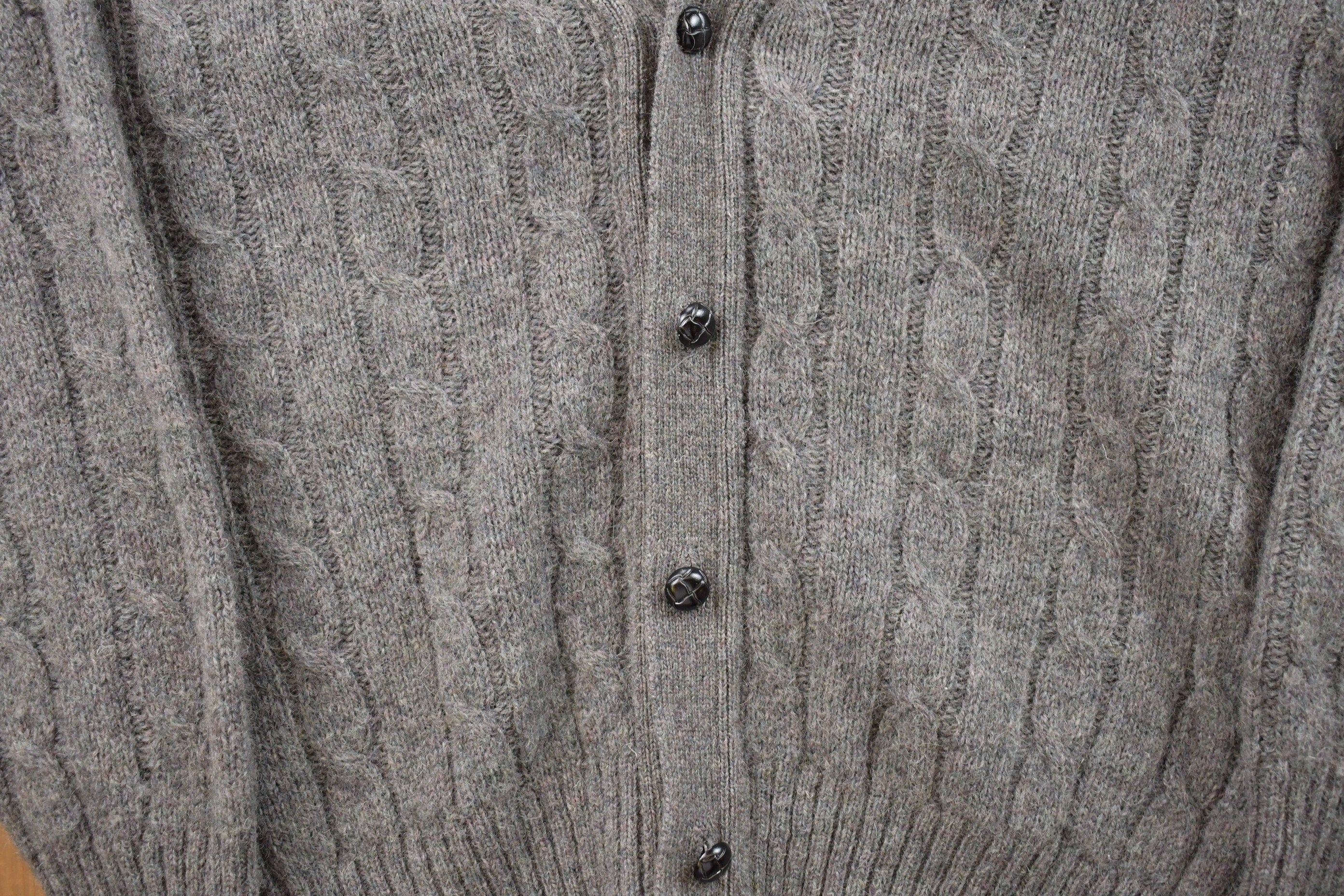 Vintage Knitted Sweater Cardigan