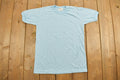 Vintage 1980s Blue Blank T Shirt