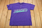 Vintage 2000 Arizona Diamondbacks MLB Russell Athletics Henley T-Shirt