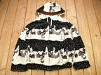 Vintage 1990s Storm Front Reversible All Over Print Fleece Sweater
