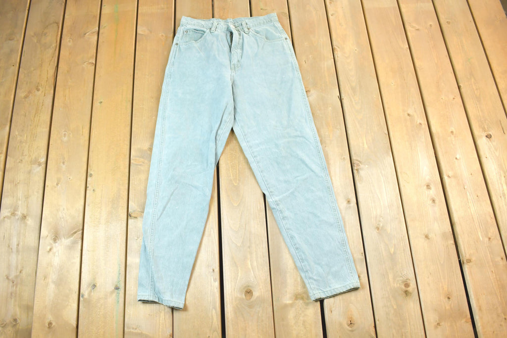 Vintage 1990s Lands End Denim Jeans Size 28 x 30 Made In USA