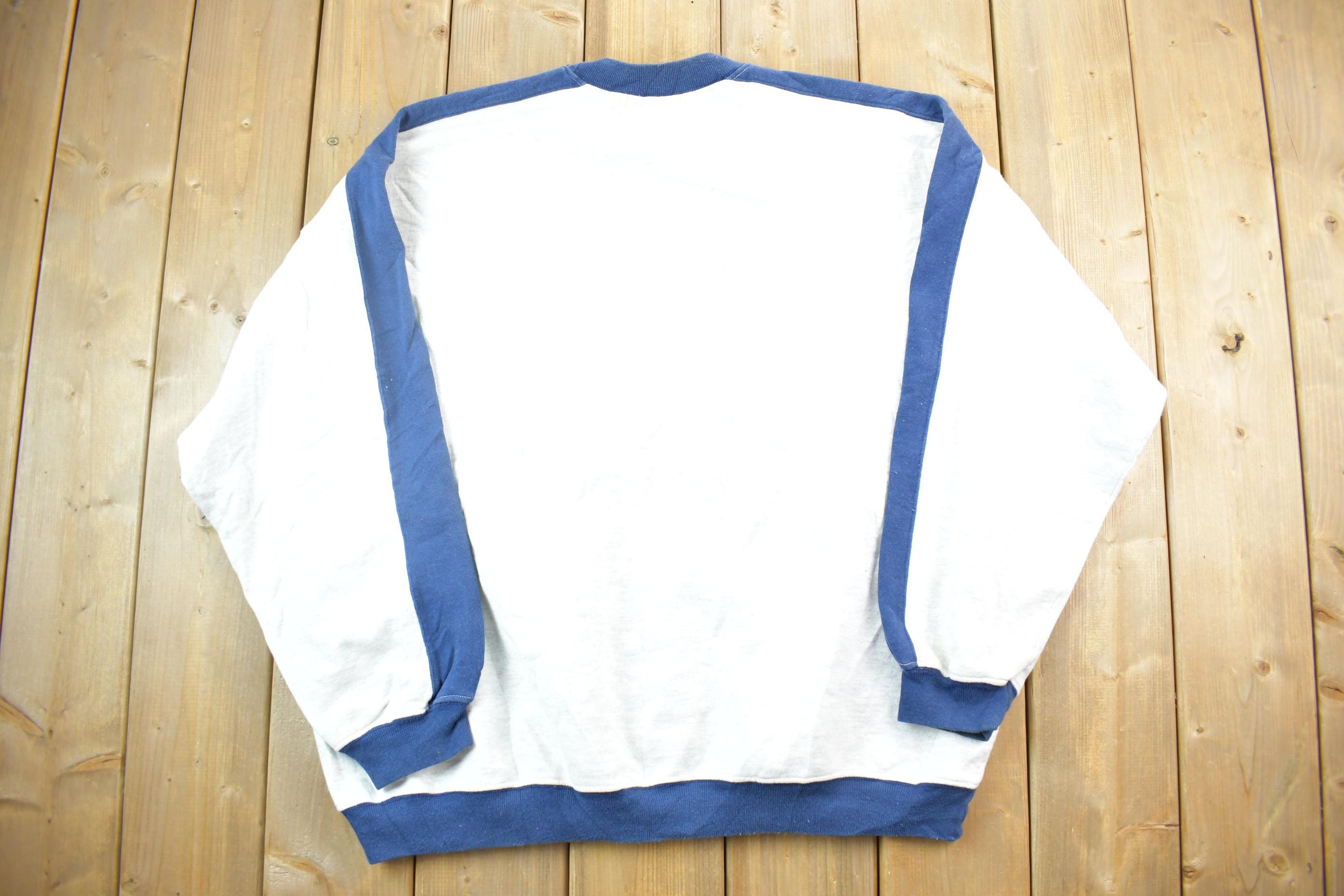Vintage 1990s Mondetta USA 14 Sport Crewneck Sweatshirt / 90s Crewneck / Made In USA / Streetwear / Embroidered